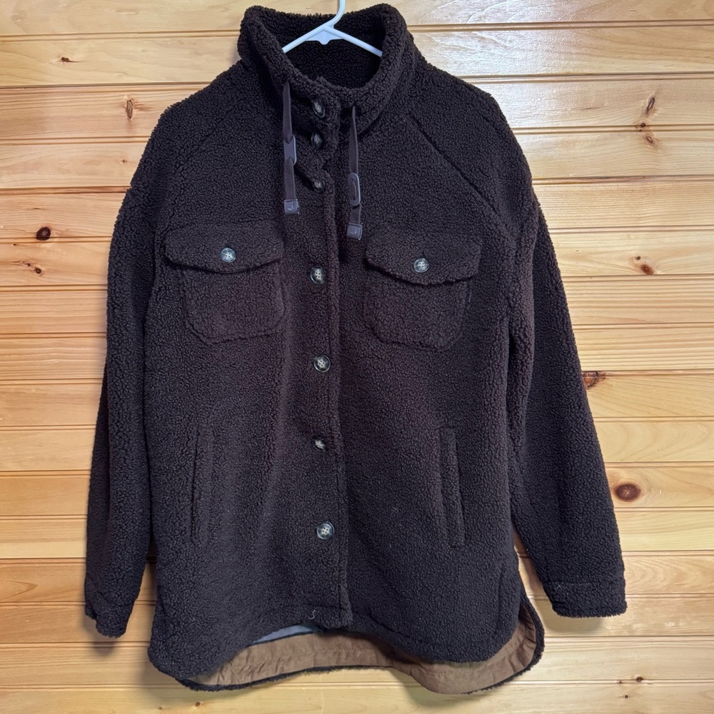 Koolaburra by UGG Brown Polyester Outerwear Small